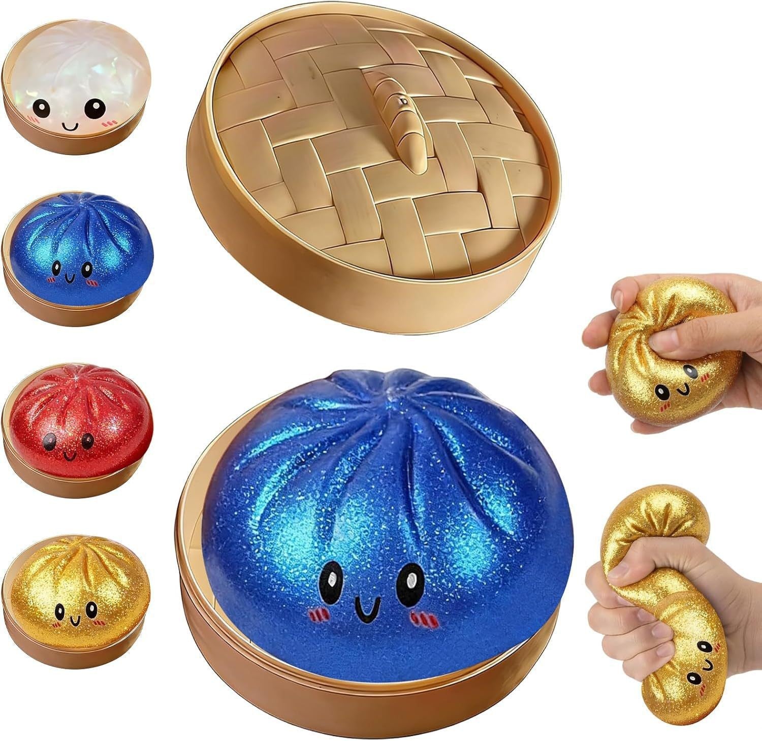 Bao Bun Squishy – Choose Your Set