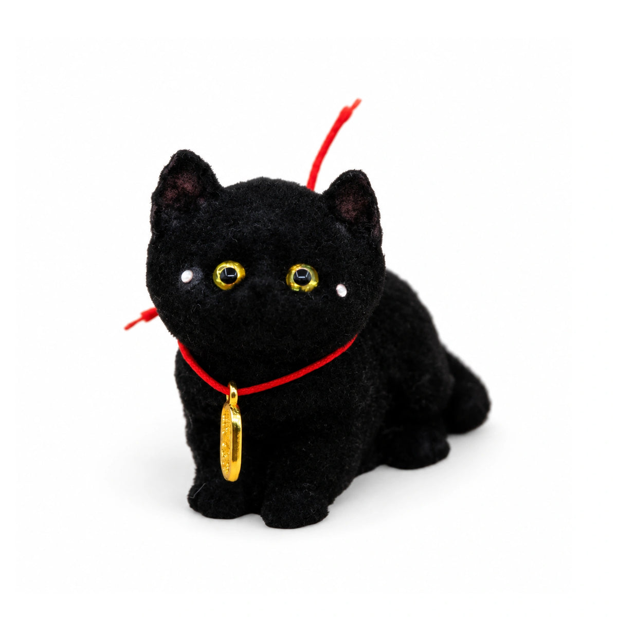 Little Black Dog Squishy – white background product photo