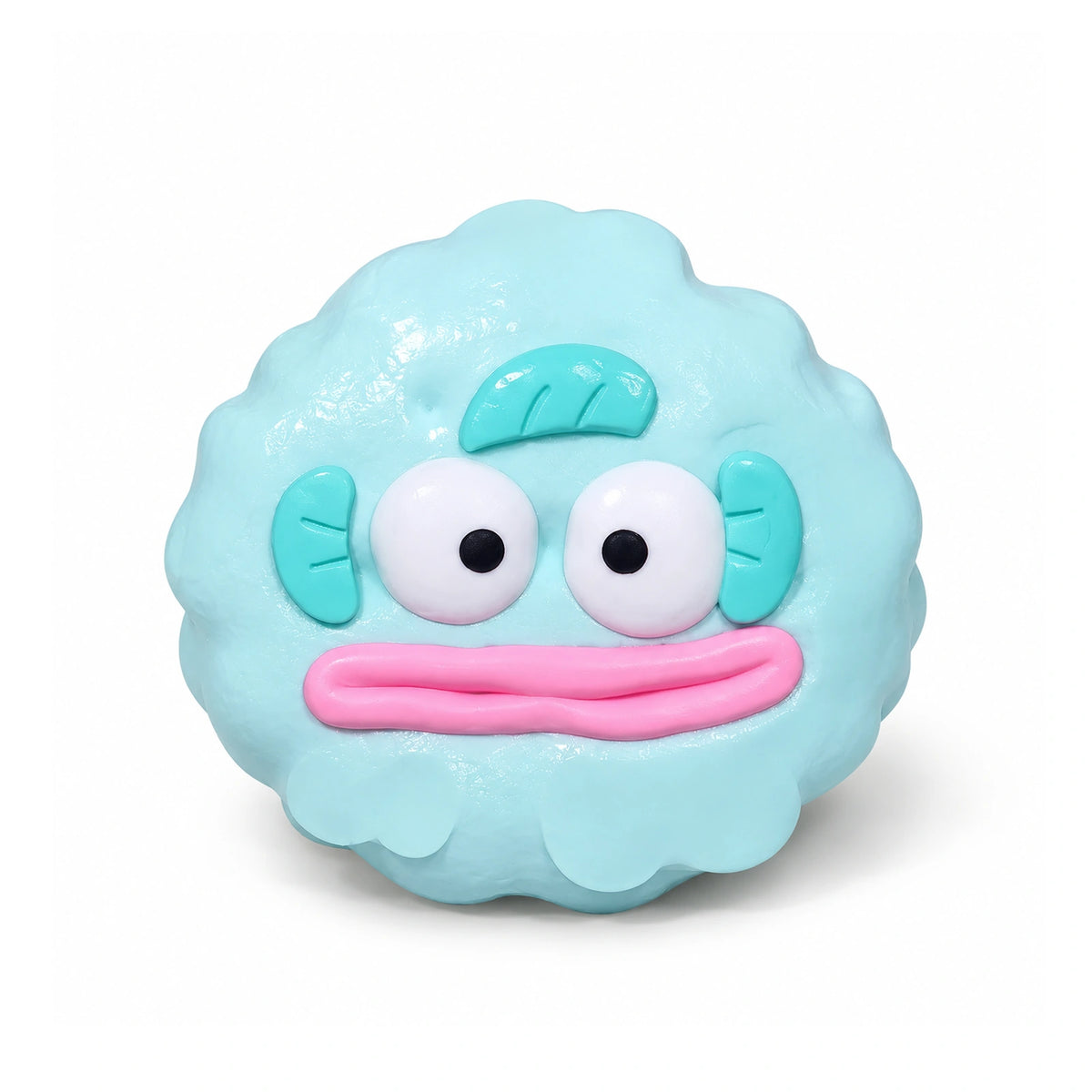 Funny Fish Squishy Toy – white background product photo