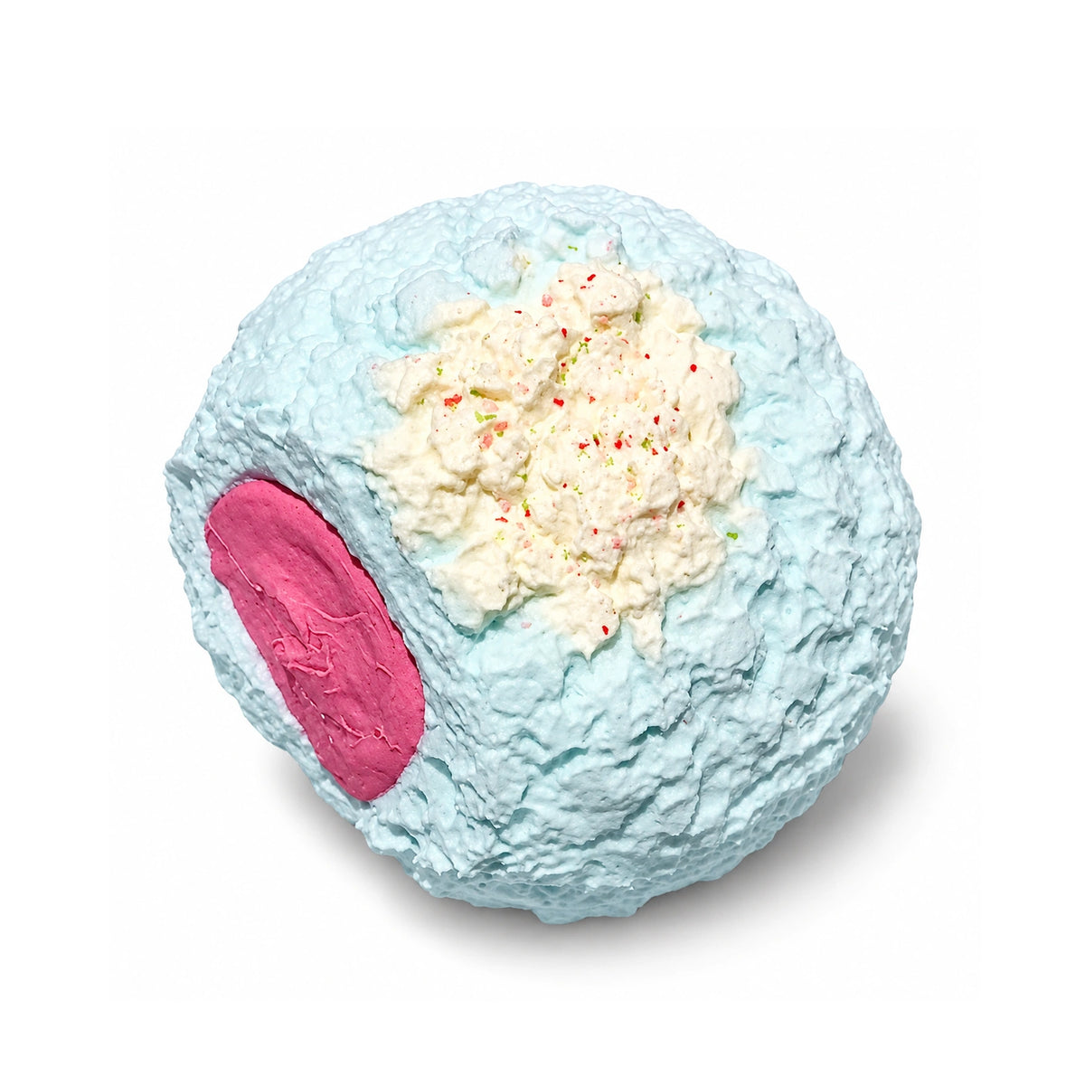 Cream Puff Squishy Toy – white background product photo