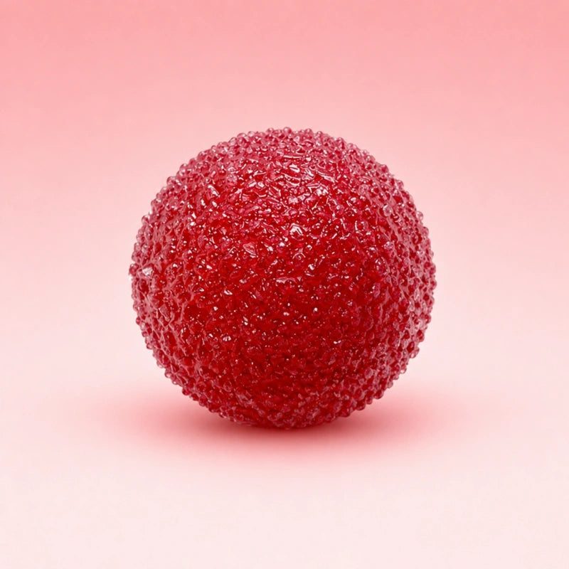 Ruby Bayberry Slush Handmade Squishy Ball
