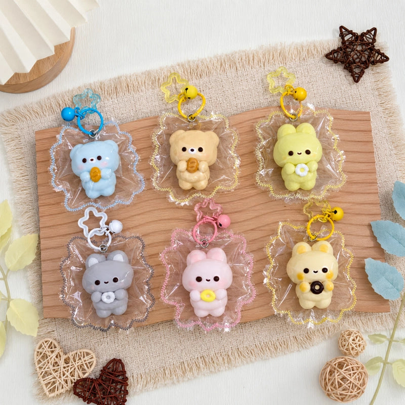 Donut Bunny & Bear Squishy