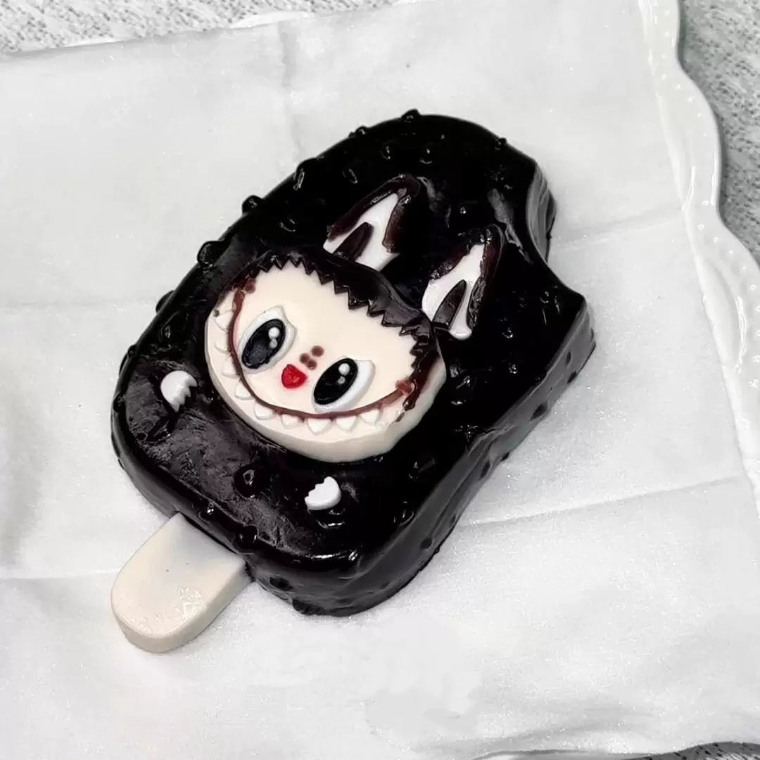 Labubu Dark Chocolate Popsicle Squishy product image 2