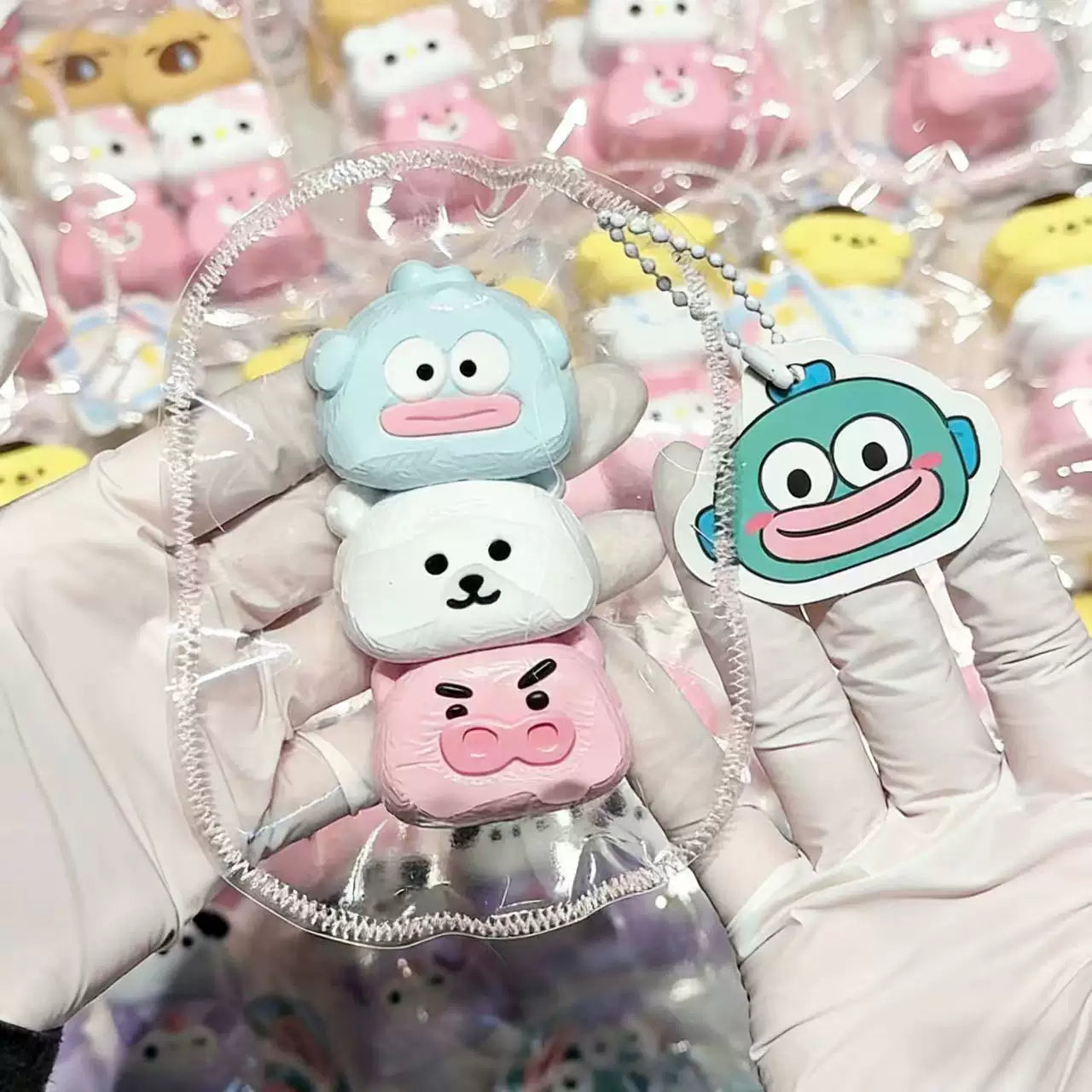 Rice Ball Trio Squishy product image 3