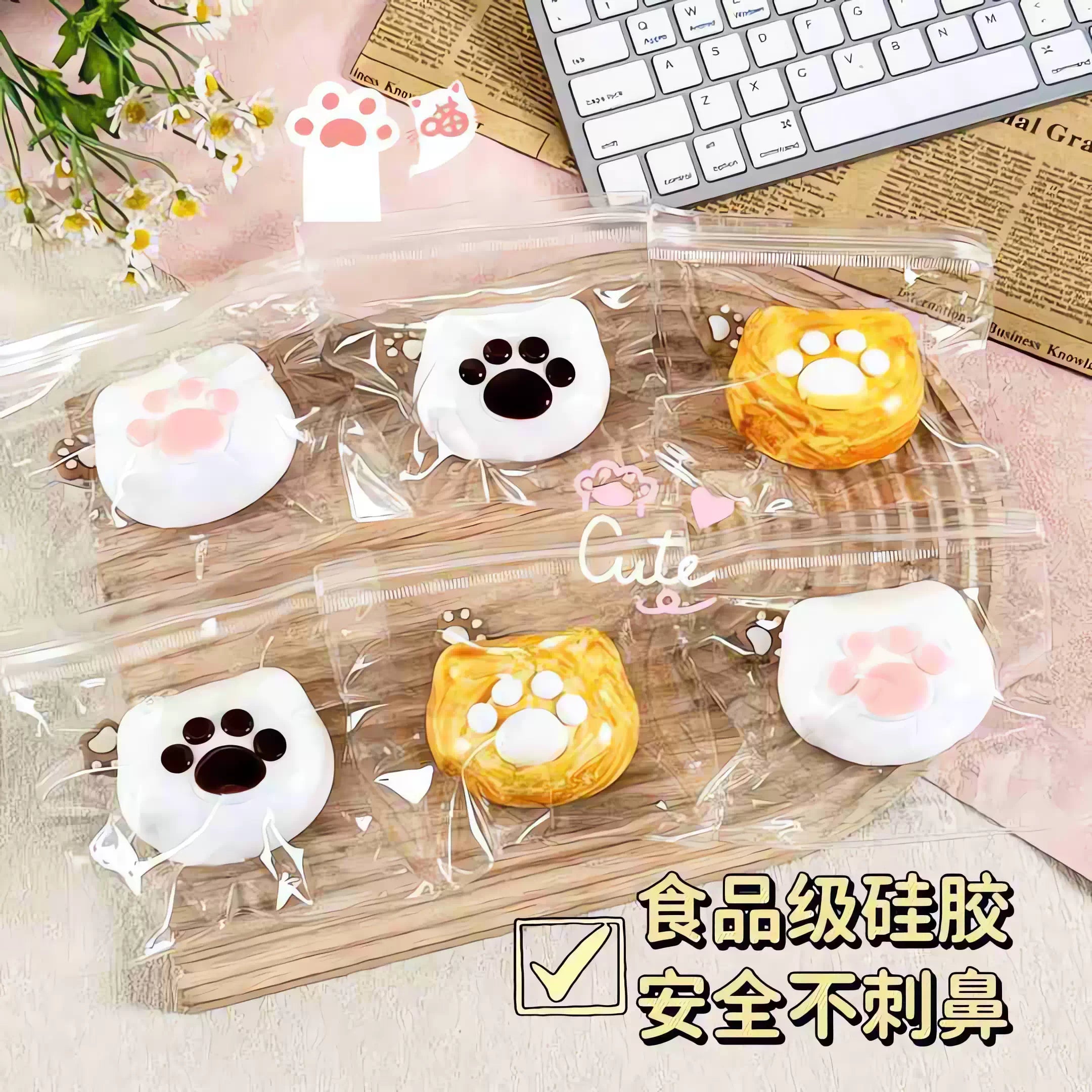 Cat Paw Milk Candy Squishy product image 2