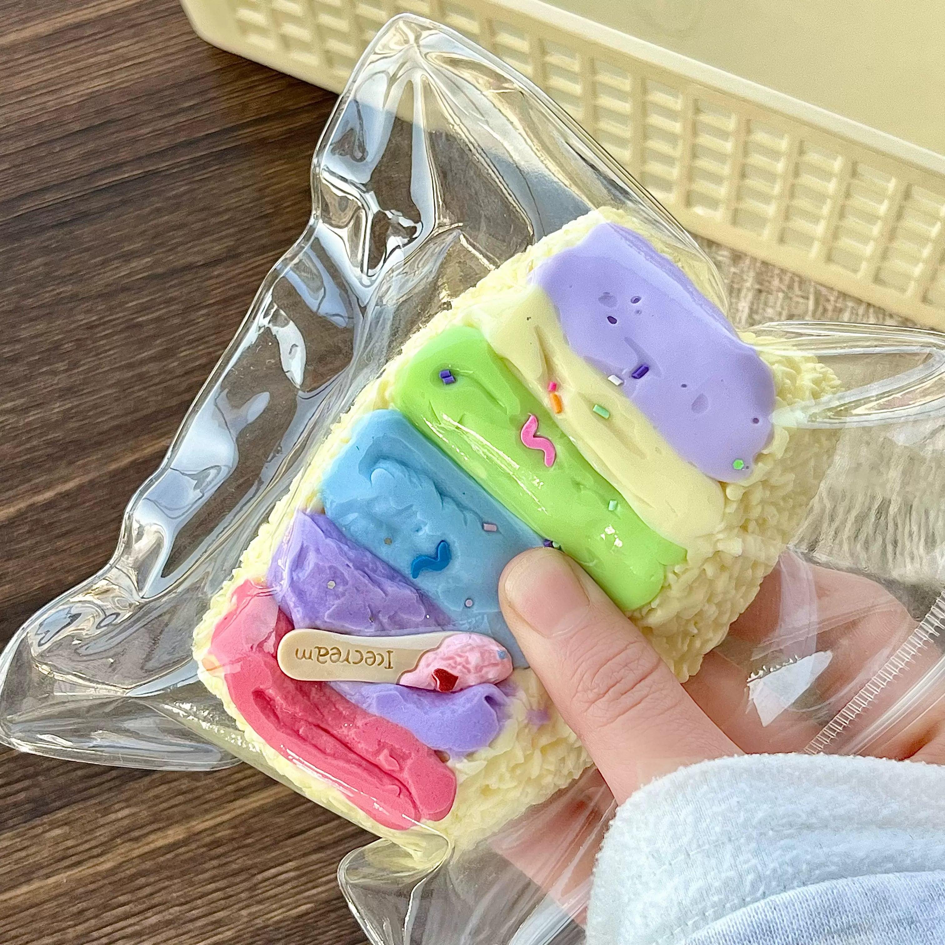Rainbow Crispy Cake Squishy product image 2