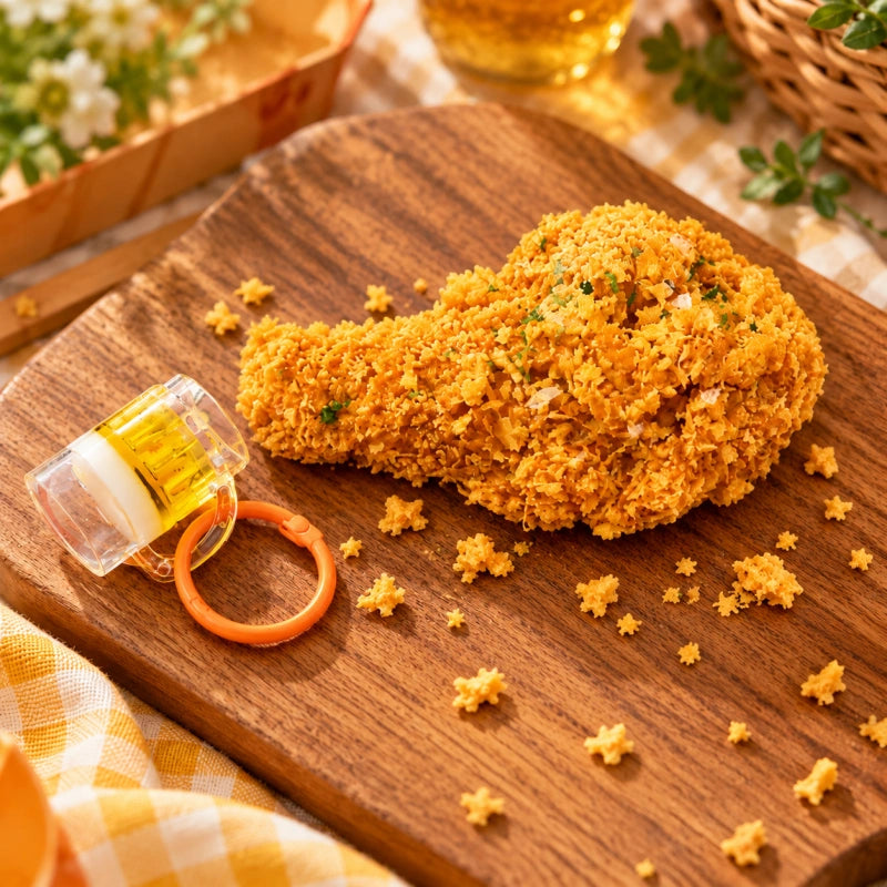 Korean Fried Chicken Drumstick Squishy