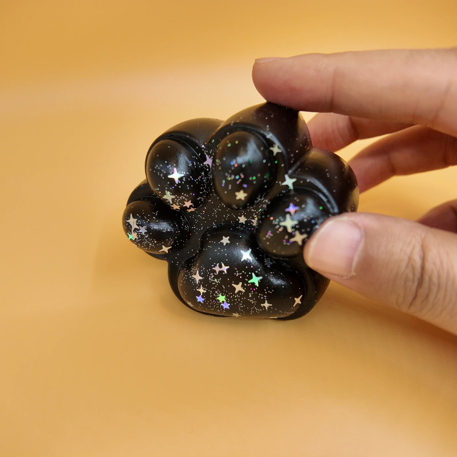 Black Cat Paw Squishy - squishy - Yumi Squishy