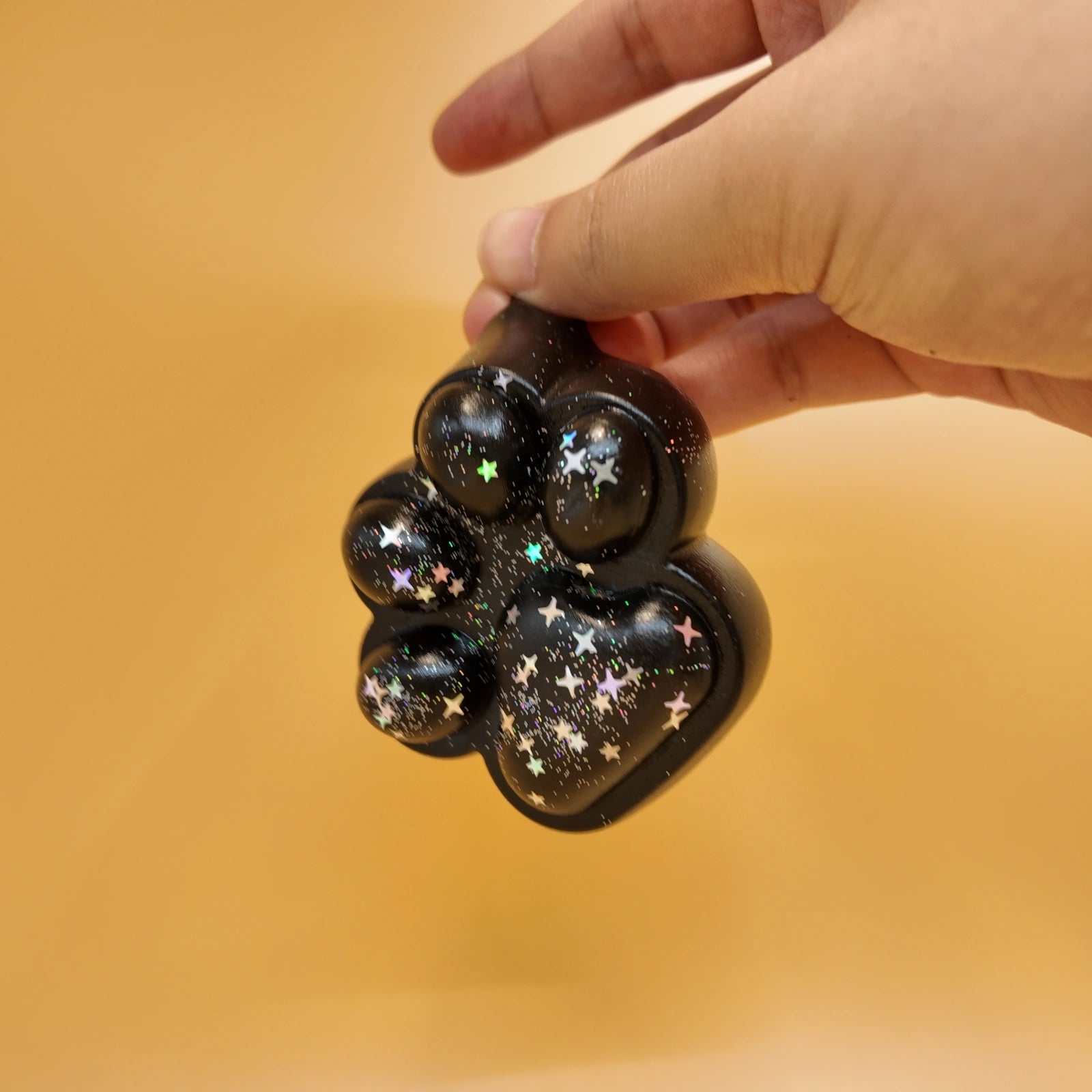 Black Cat Paw Squishy - squishy - Yumi Squishy