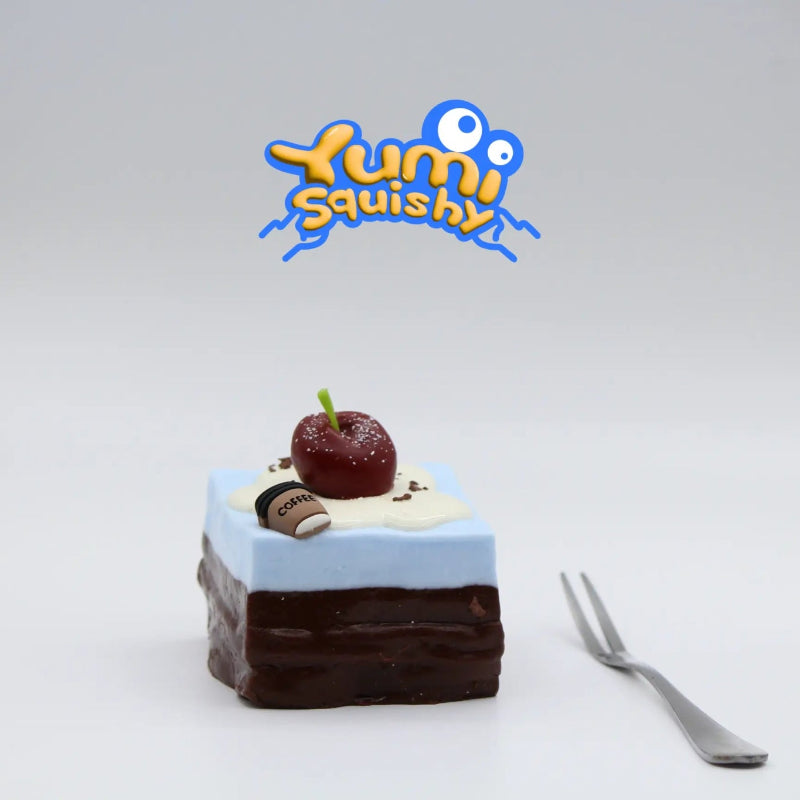Cherry Sea Salt Brownie - squishy - Yumi Squishy