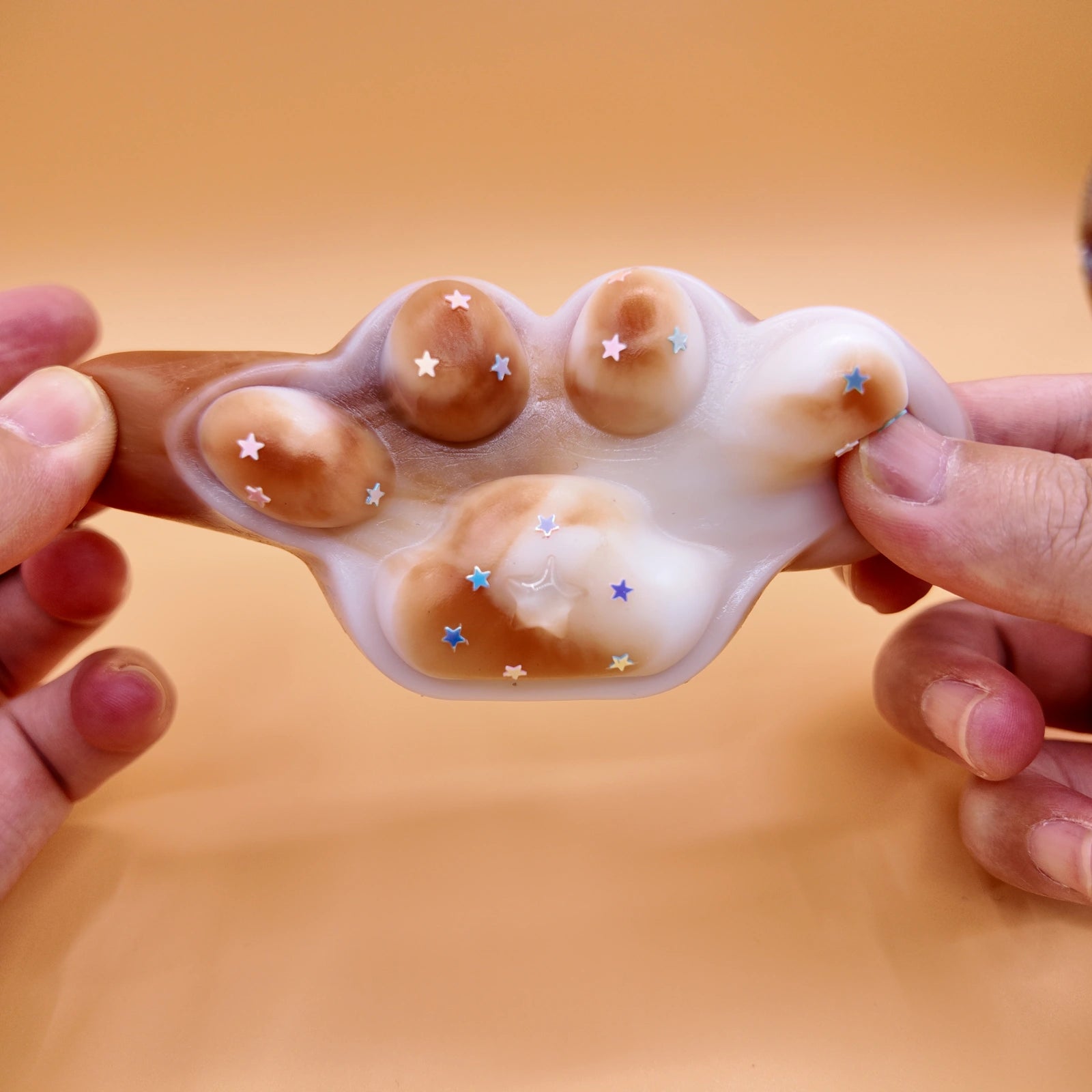 Coffee & Cream Cat Paw Squishy - squishy - Yumi Squishy