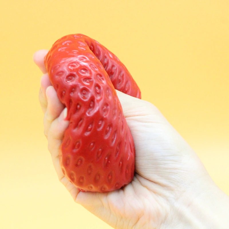 Giant Strawberry Squishy - squishy - Yumi Squishy
