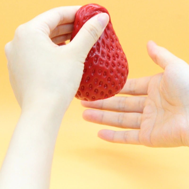 Giant Strawberry Squishy - squishy - Yumi Squishy