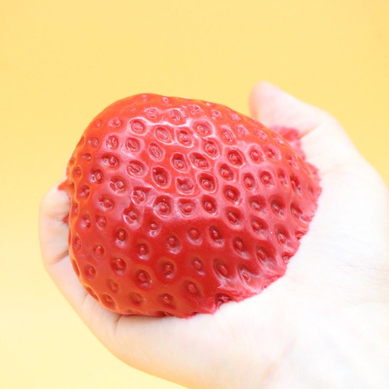 Giant Strawberry Squishy - squishy - Yumi Squishy
