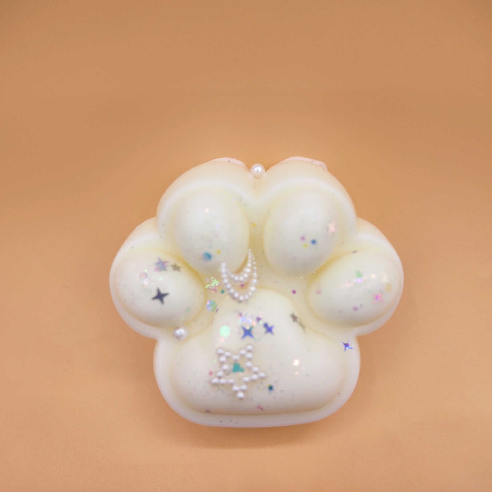 Ivory & Cream Cat Paw Squishy - squishy - Yumi Squishy