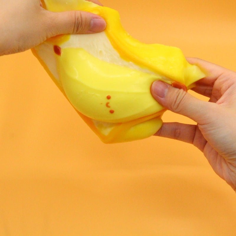 Jumbo Banana Toast Squishy - squishy - Yumi Squishy