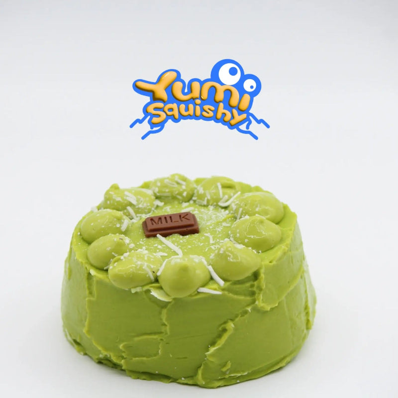 Matcha Coconut Cake - squishy - Yumi Squishy