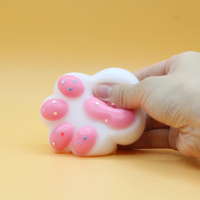 Pink Cat Paw Squishy - squishy - Yumi Squishy