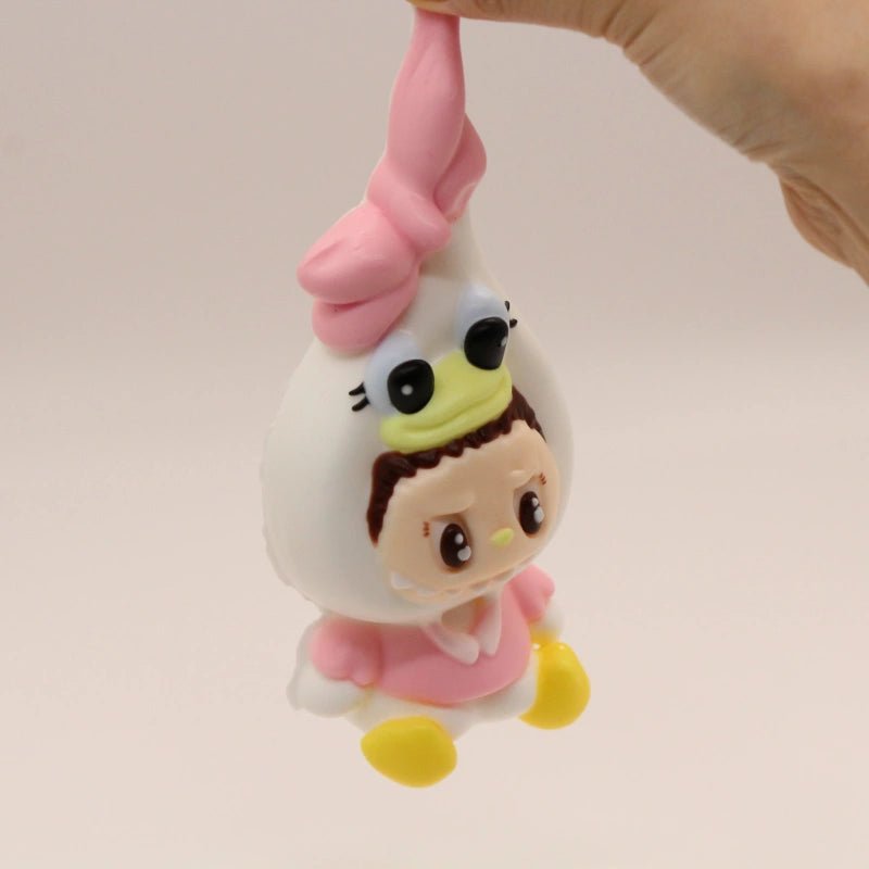 Pink Duck Labubu Squishy - squishy - Yumi Squishy