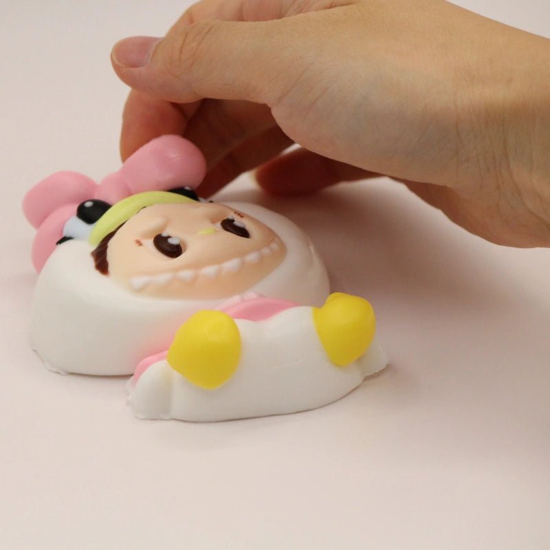 Pink Duck Labubu Squishy - squishy - Yumi Squishy
