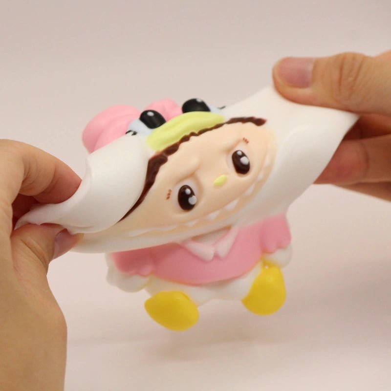 Pink Duck Labubu Squishy - squishy - Yumi Squishy