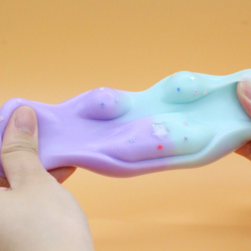 Purple & Blue Cat Paw Squishy - squishy - Yumi Squishy