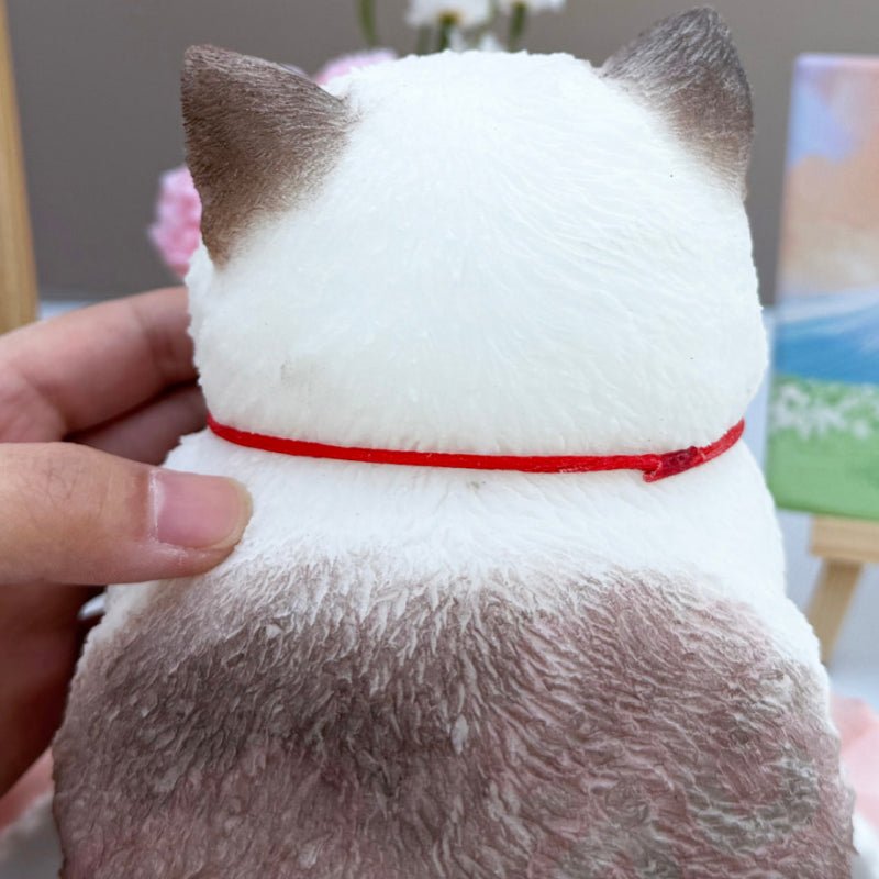 Siamese - Chubby Cat Squishy - squishy - Yumi Squishy