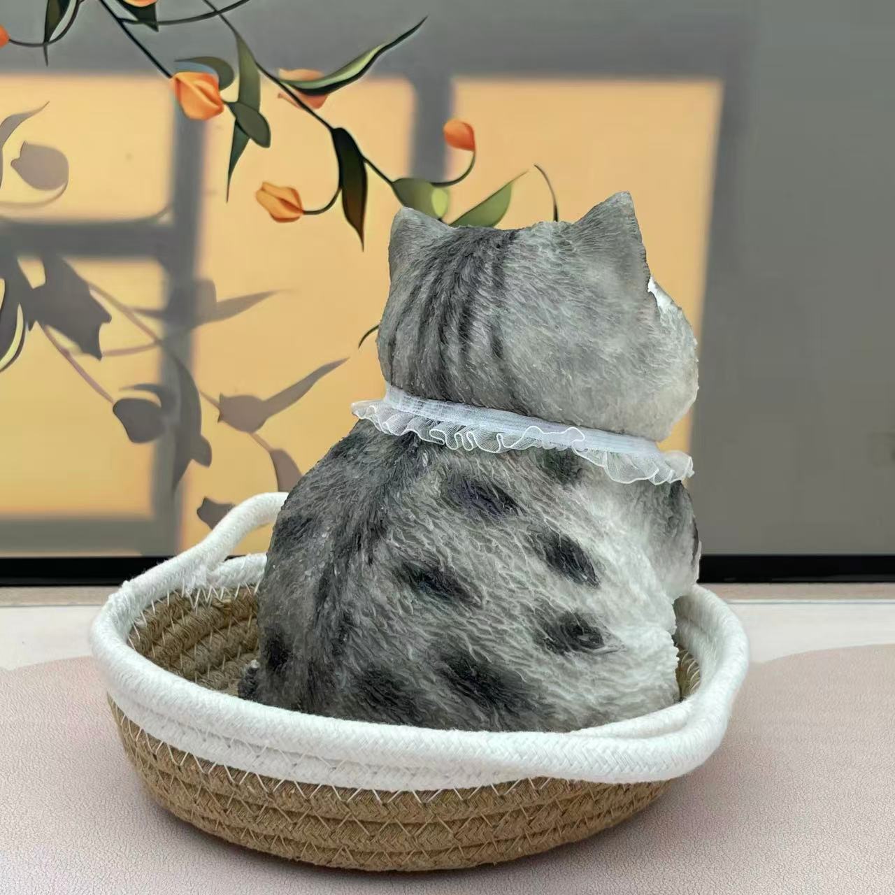 Grey Tuxedo - Chubby Cat Squishy