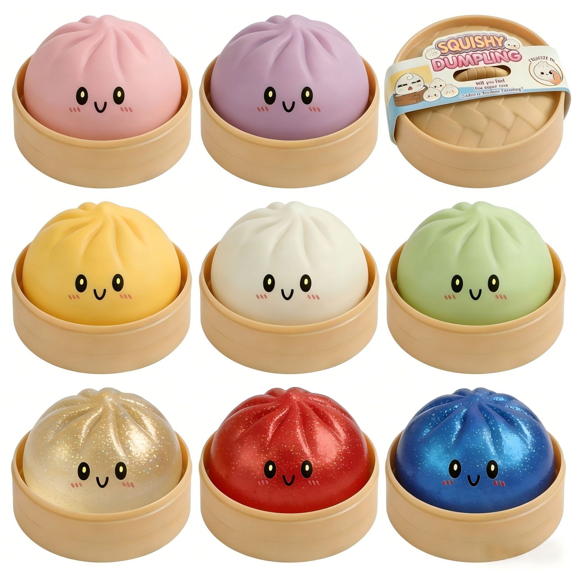 Bao Bun Squishy  – Choose Your Set