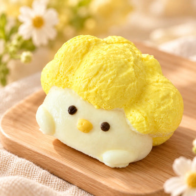 Yellow Chick Popcorn Chicken Squishy