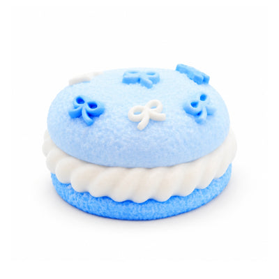 Heart Macaron Squishy Toy – white background product photo