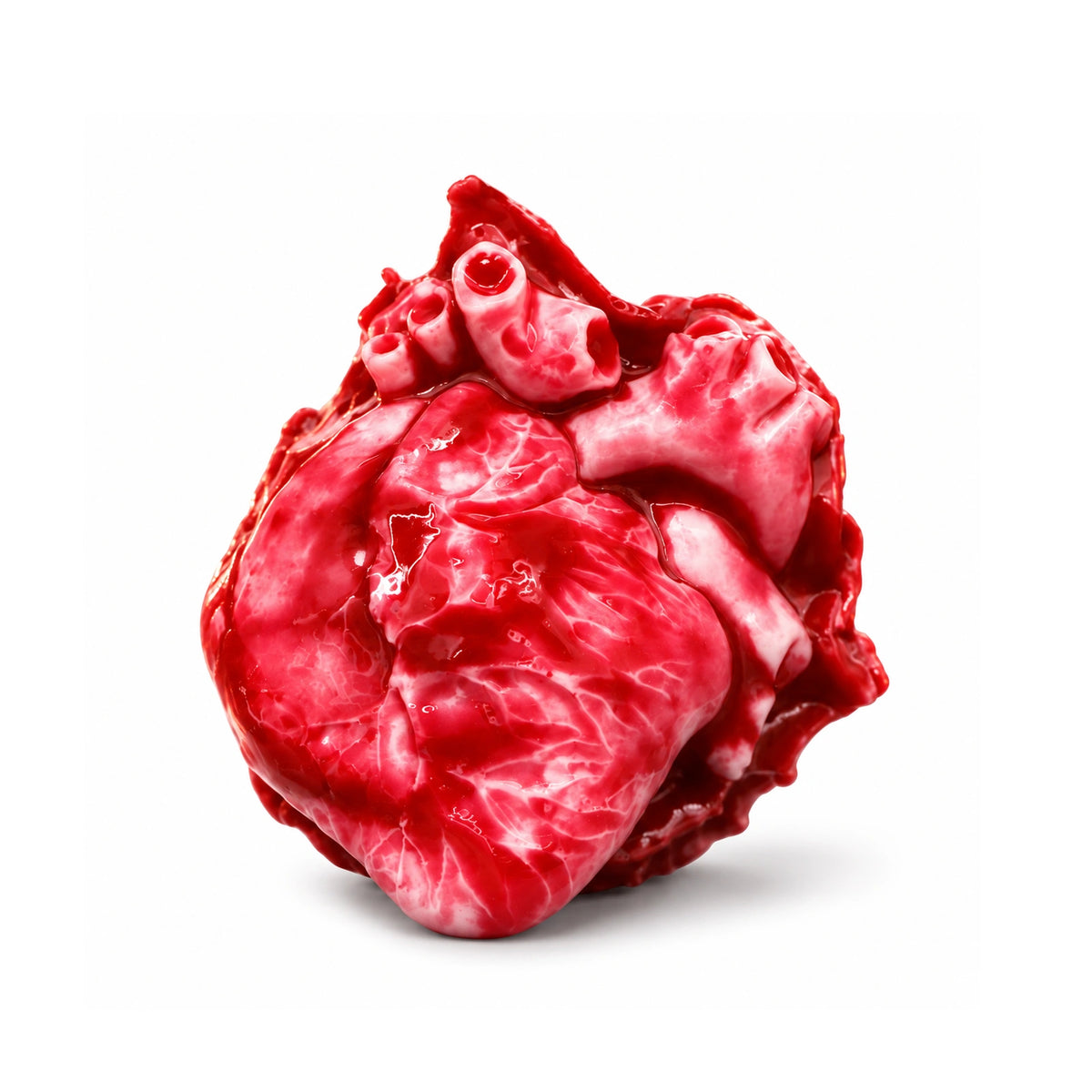 Bloody Heart Squishy Toy – white background product photo