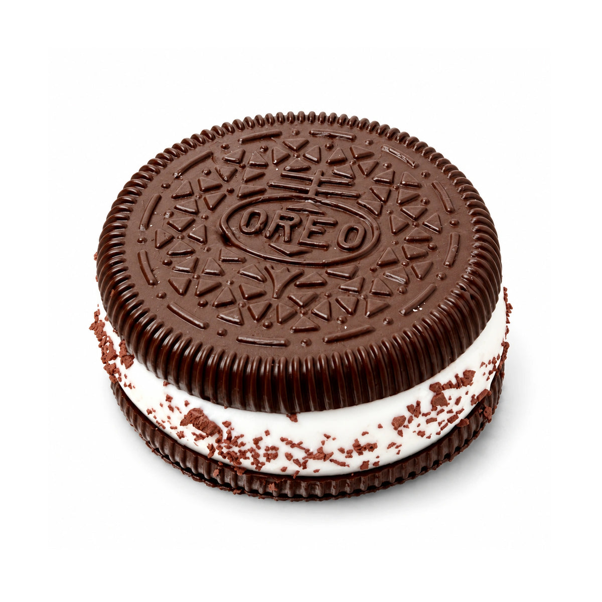 Chocolate Oreo Squishy Toy – white background product photo