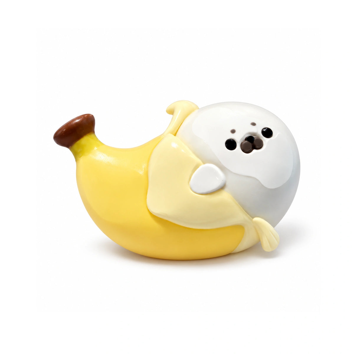Banana Seal Squishy Toy – white background product photo