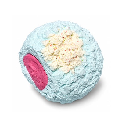 Cream Puff Squishy Toy – white background product photo