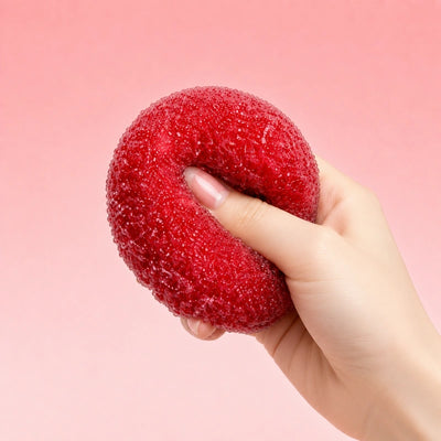 Ruby Bayberry Slush Handmade Squishy Ball