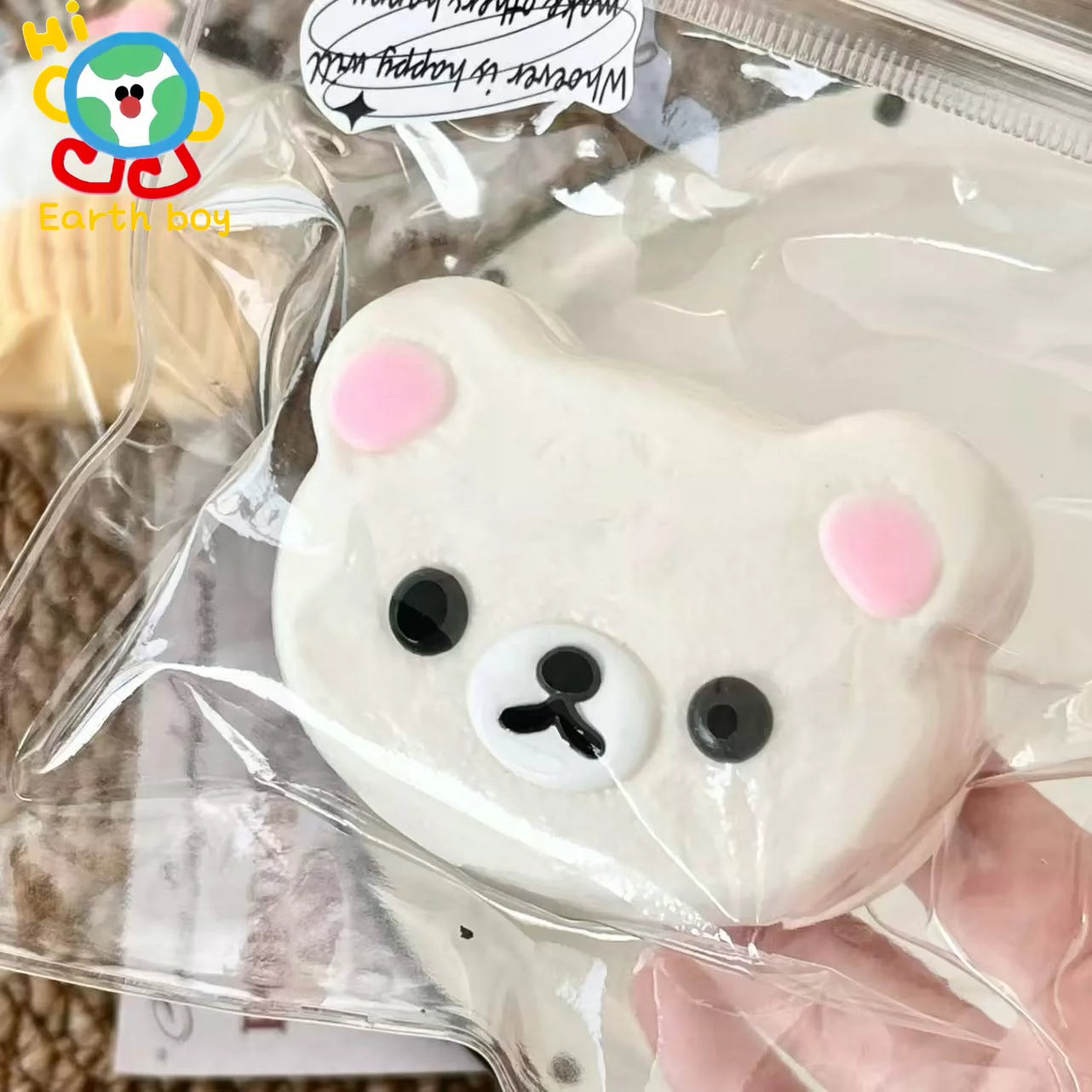 Bear Girl Head Squishy product image 1