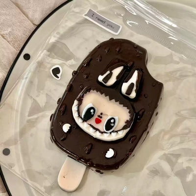 Labubu Dark Chocolate Popsicle Squishy product image 3