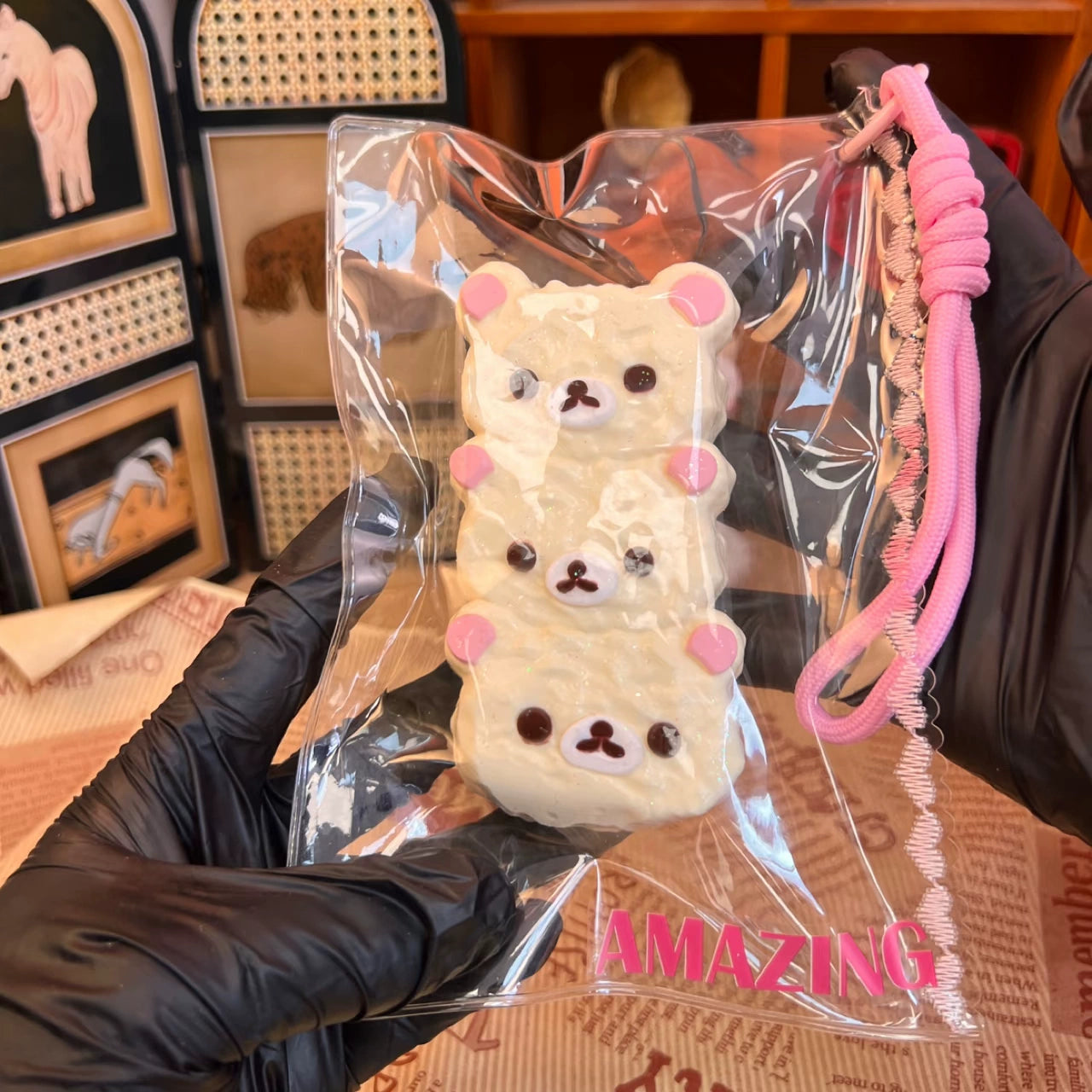 Rilakkuma Cream Bar Trio Squishy product image 1
