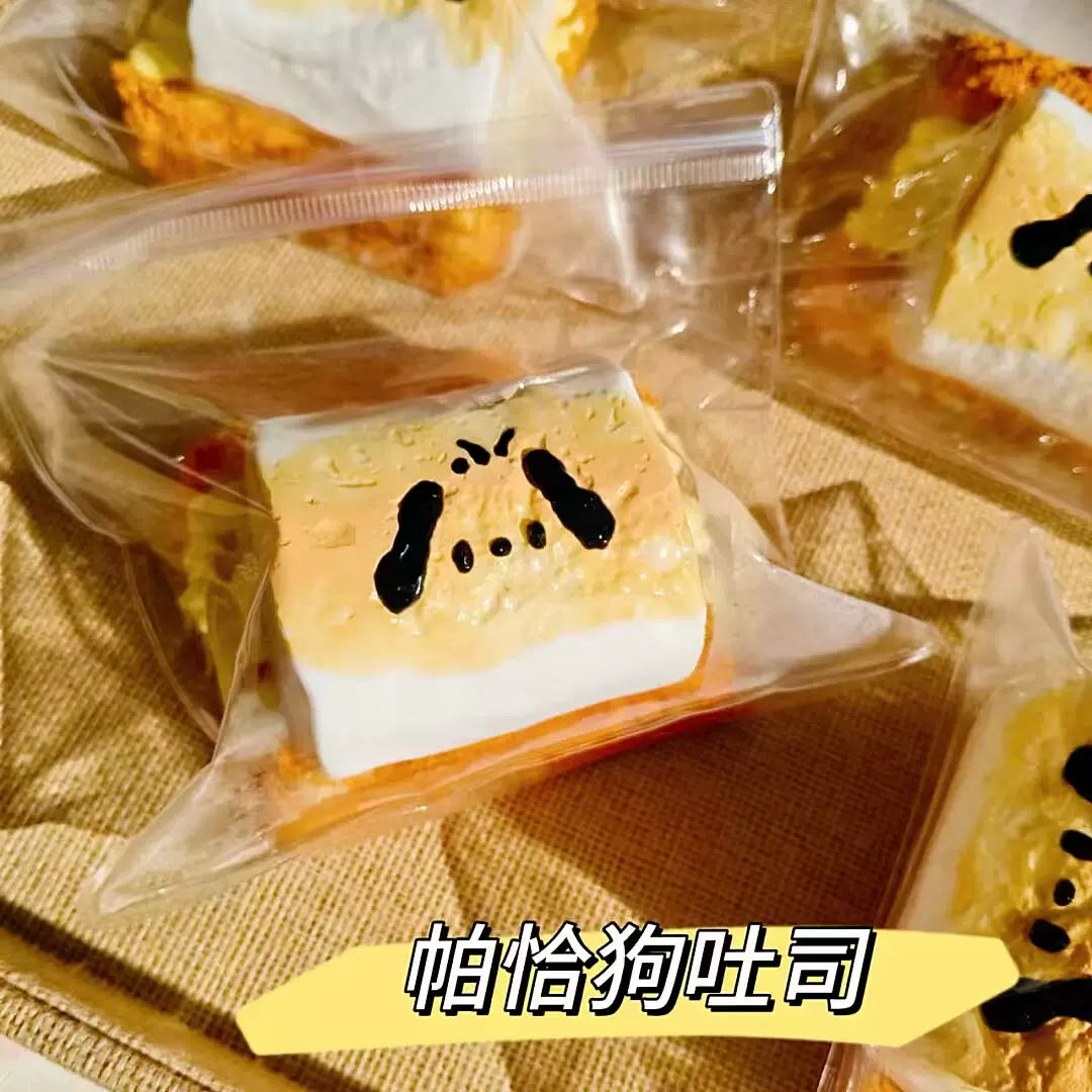 Pochacco Marshmallow Toast Squishy product image 2