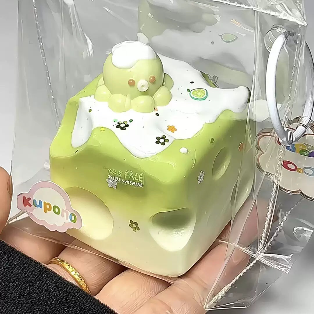 Matcha Octopus Cheese Squishy product image 2