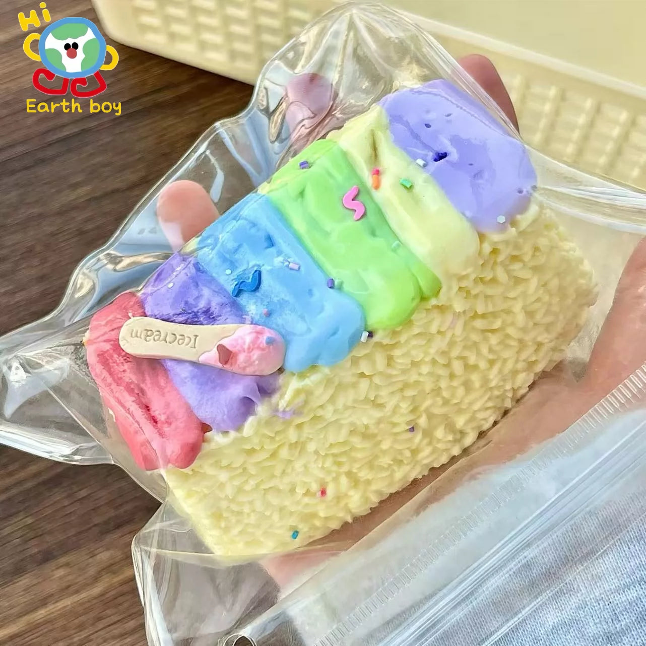 Rainbow Crispy Cake Squishy product image 1