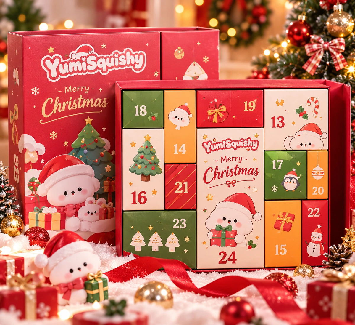 YumiSquishy 12 Days of Christmas Advent Calendar