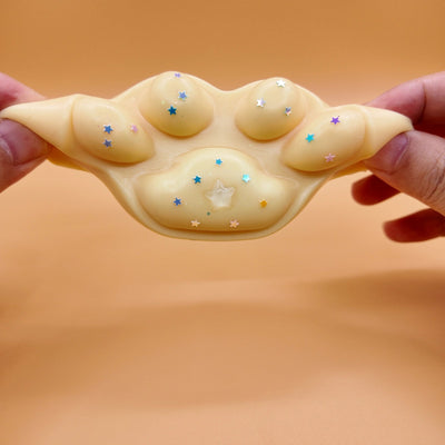Beige Cat Paw Squishy - squishy - Yumi Squishy