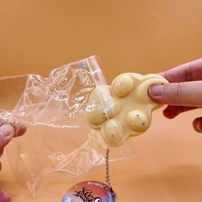 Beige Cat Paw Squishy - squishy - Yumi Squishy