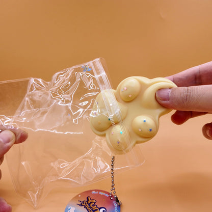 Beige Cat Paw Squishy - squishy - Yumi Squishy