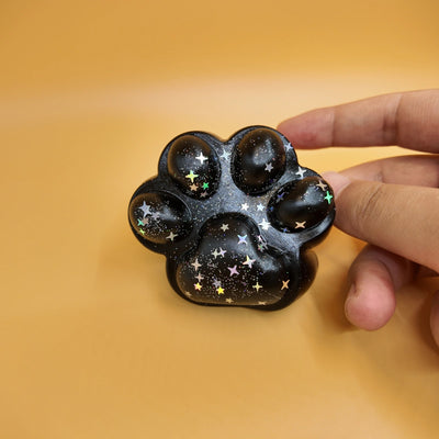 Black Cat Paw Squishy - squishy - Yumi Squishy