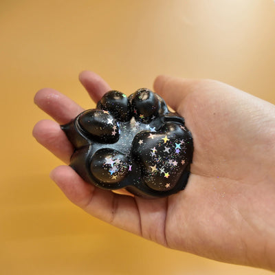 Black Cat Paw Squishy - squishy - Yumi Squishy
