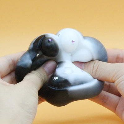 Black & White Cat Paw Squishy - squishy - Yumi Squishy