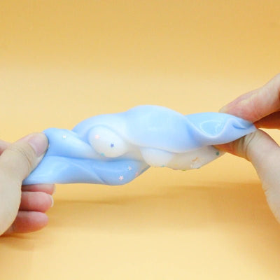 Blue & White Cat Paw Squishy - squishy - Yumi Squishy